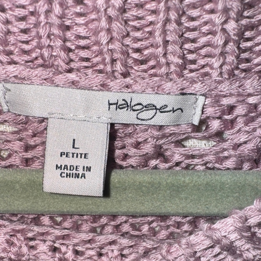 Halogen Dusty Pink Knit Sweater - Picture 2 of 3
